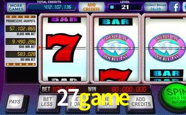 Descubra o Mundo do Cassino Online com 27game